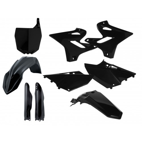 KIT PLÁSTICOS COMPLETO ACERBIS YAMAHA YZ 125 / 250 2015 - 2017 PRETO